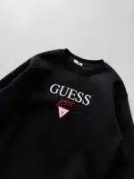 GS Göğüs Baskılı Sweatshirt – SİYAH - Görsel 3