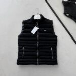 LCST Baskı Detaylı Yelek - SİYAH