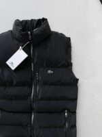 LCST Kabartma Baskı Detaylı Yelek - SİYAH - Görsel 2