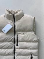 LCST Kabartma Baskı Detaylı Yelek - KREM - Görsel 2