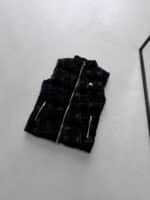 BRB Kendinden Desenli Arma Detaylı Yelek - SİYAH - Görsel 3