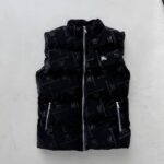 BRB Kendinden Desenli Arma Detaylı Yelek - SİYAH