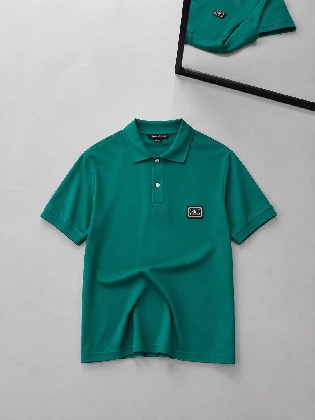 WhatsApp Image 2026-08-25 at 19.11.26 CK Arma Detaylı Oversize Tshirt -Yeşil - Görsel 1