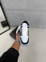 NK Navy Retro Sneaker - Lacivert/ Beyaz - Görsel 2