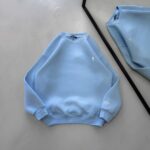 RL  Nakış Detaylı 3 İplik Oversize Sweatshirt – Bebe Mavisi