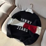 TM Detaylı Premium Triko Kazak - Siyah