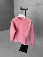 NK Nakış Detaylı Arabiyeli 3 İplik Sweatshirt – Pembe - Görsel 2