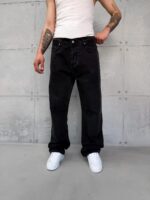 Premium İmzalı Seri Baggy Pantolon - Koyu Taşlamlı Füme 2015 - Görsel 2