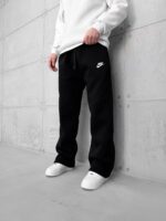 NK Tech Fleece 3 İplik Baggy Eşofman - Siyah