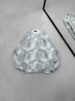 RL Gögüs Nakış Detaylı Yıkamalı 3 İplik Sweatshirt –  Beyaz