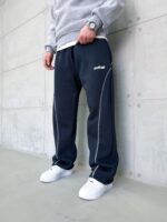 AsfCult Arabiyeli 3 İplik Baggy Eşofman - Lacivert