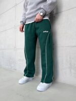 AsfCult Arabiyeli 3 İplik Baggy Eşofman - Yeşil