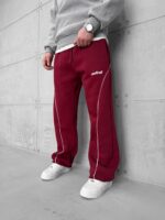 AsfCult Arabiyeli 3 İplik Baggy Eşofman - Bordo