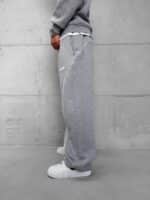 AsfCult Arabiyeli 3 İplik Baggy Eşofman - Gri - Görsel 3