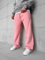 AsfCult Arabiyeli 3 İplik Baggy Eşofman - Pembe