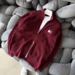 TM Tam Fermuarlı Premium Triko Hırka - Bordo