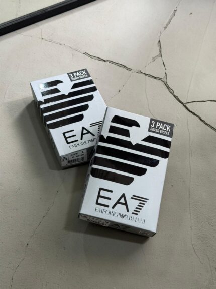EA7 3’lü Erkek Kutu Boxer