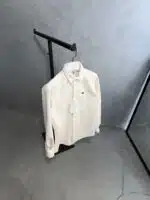 LCST Ultra Kalın Kışlık %100 Pamuk Gömlek - Krem - Görsel 2