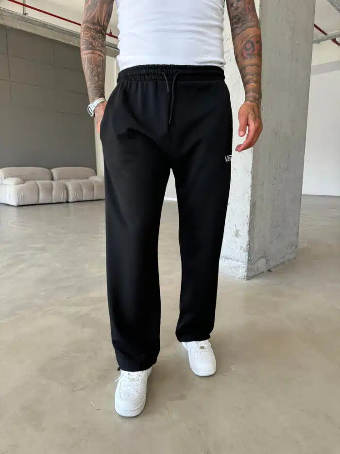Lastikli Stoper Paça Baggy Eşofman - Görsel 4