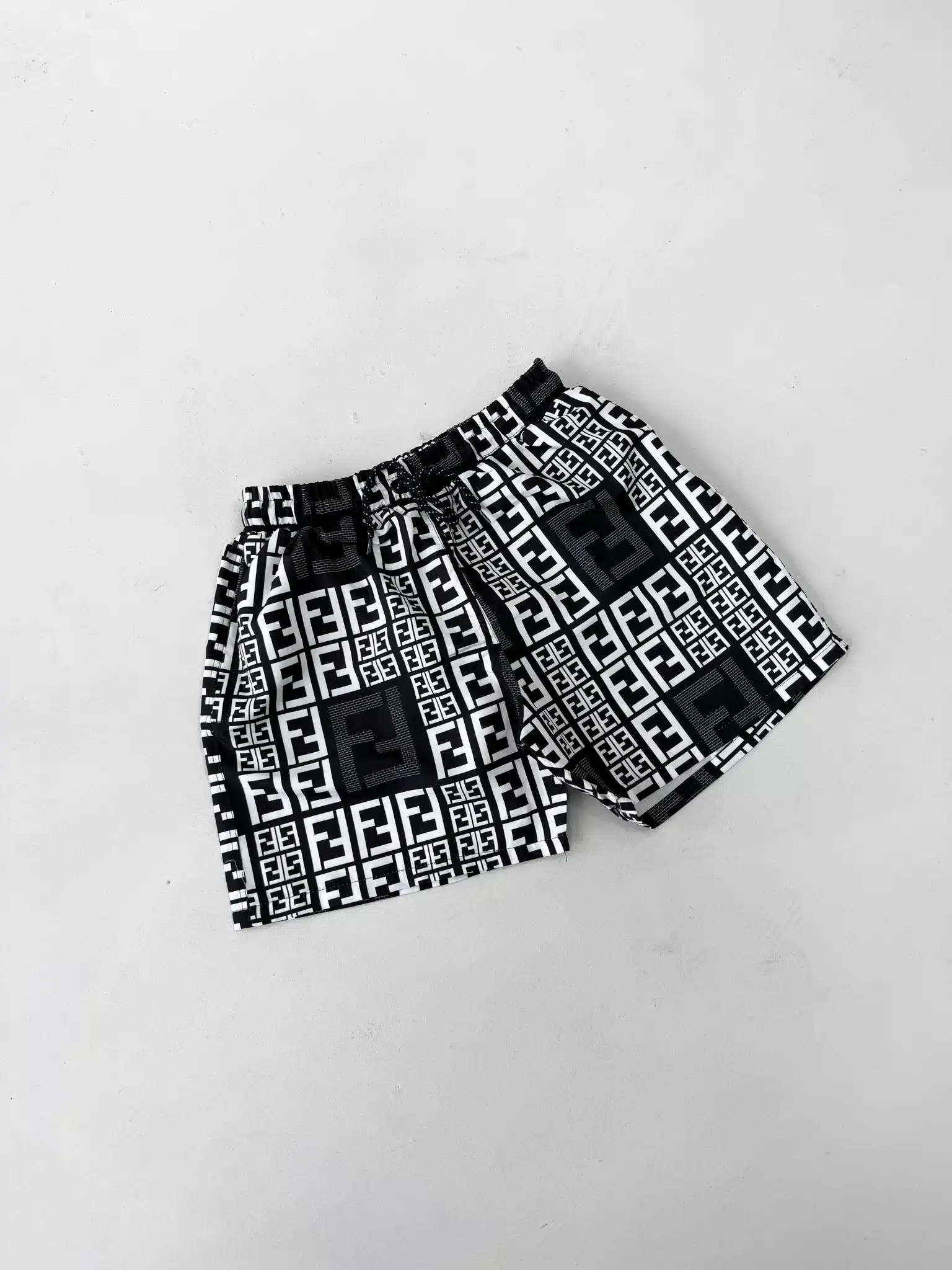 tyfty FN Luxury Deniz Şortu - Siyah - Görsel 1